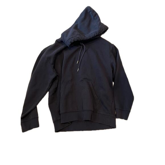 H&M Black Pullover Hoodie Mens M - Picture 1 of 3